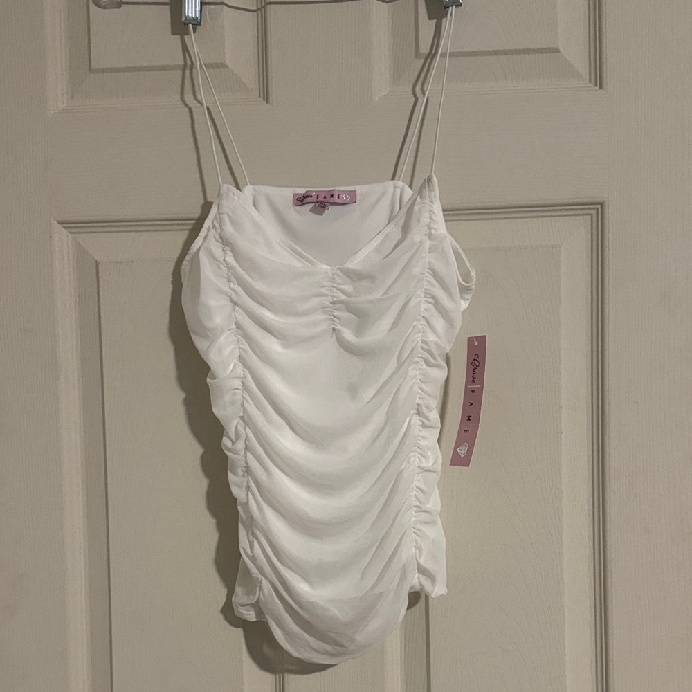 Crave Fame Elegant White Top